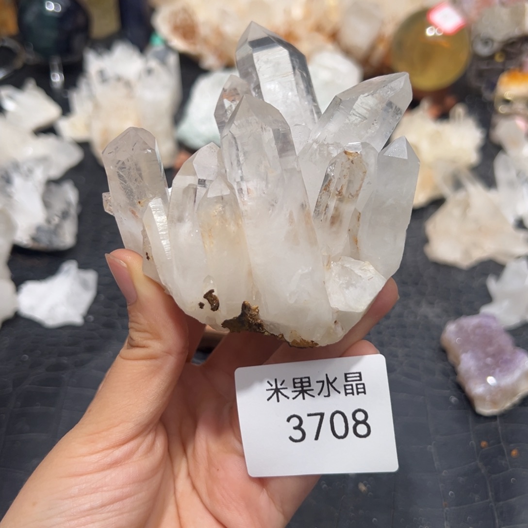 水晶珠宝半成品未镶嵌灵***者