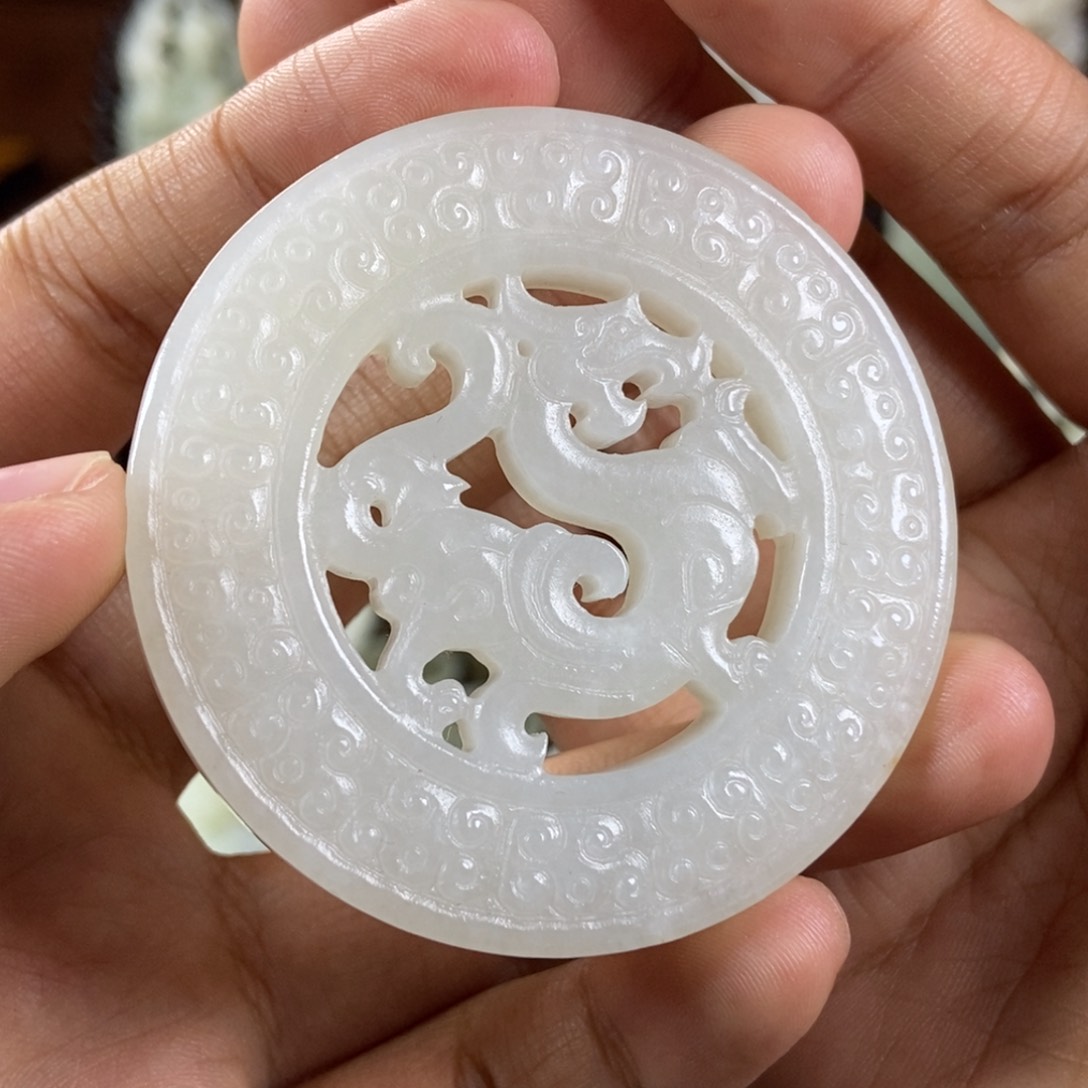 和田玉挂件未镶嵌杨*万