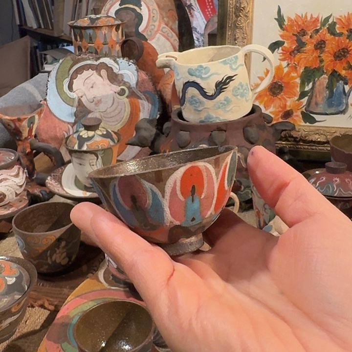 手工制作各种精美陶瓷