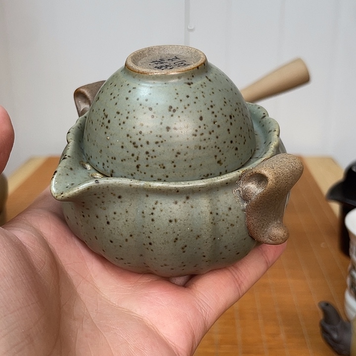 壶老段烧陶瓷茶器！