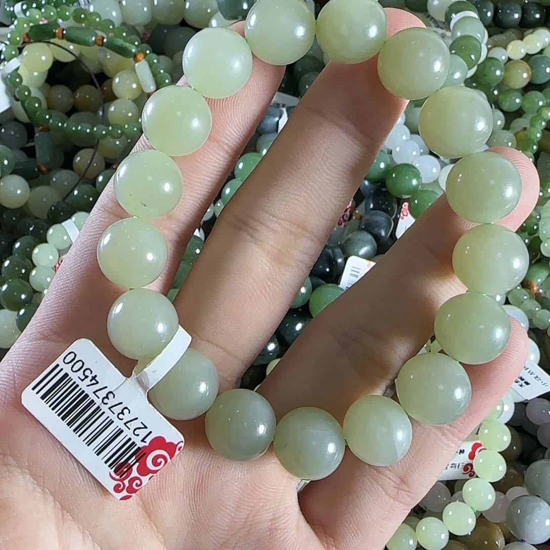 和田玉手链未镶嵌110