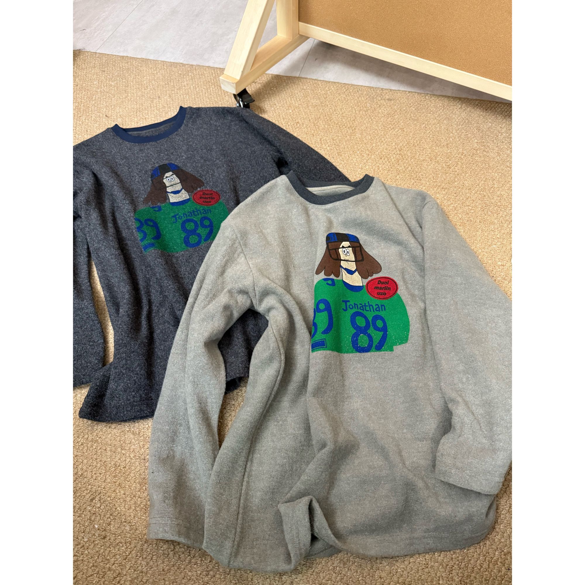 2025冬款新品【设计款  加厚绒感宽松大版亲肤百搭T恤】