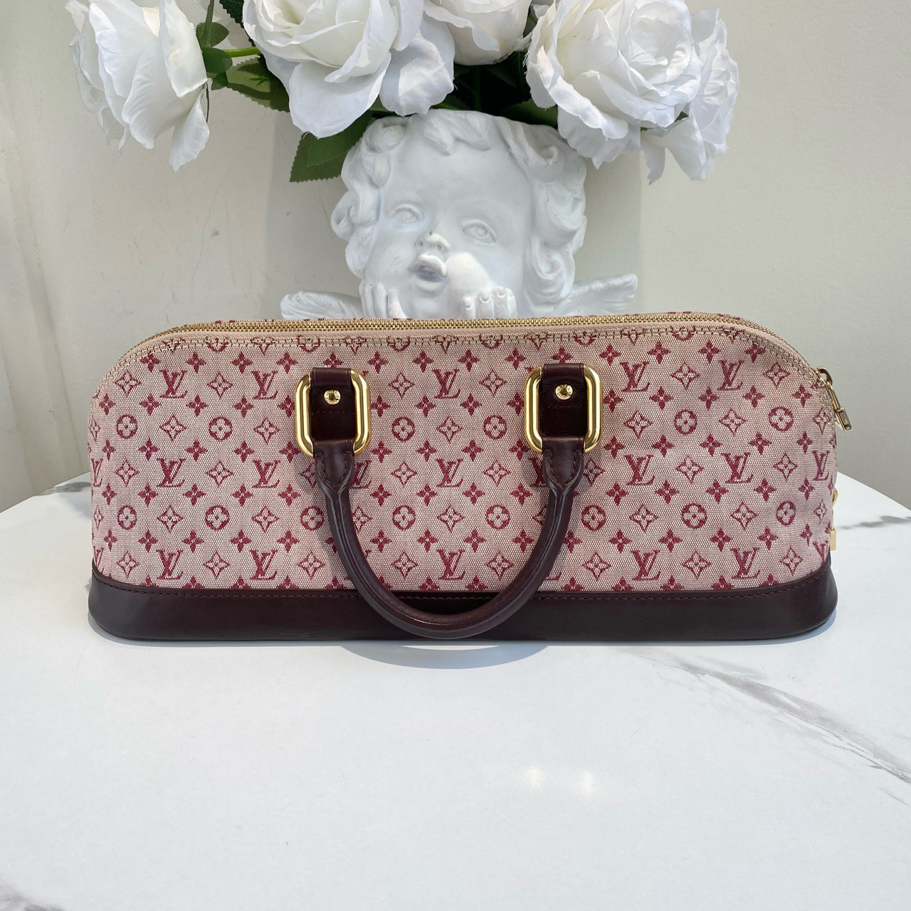 95新 LouisVuitton/路易威登 御古屋/98397/单宁贝壳包