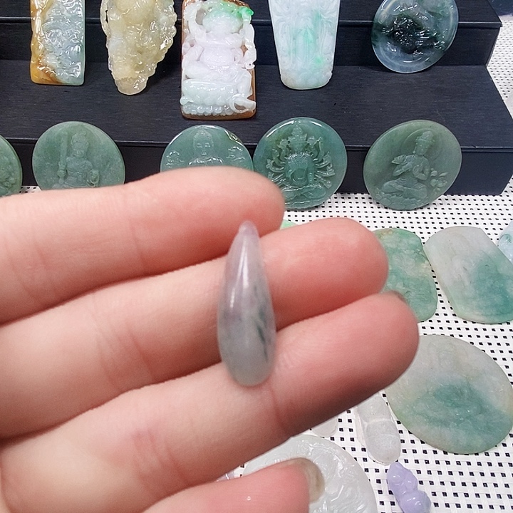 未镶嵌定制翡翠水滴