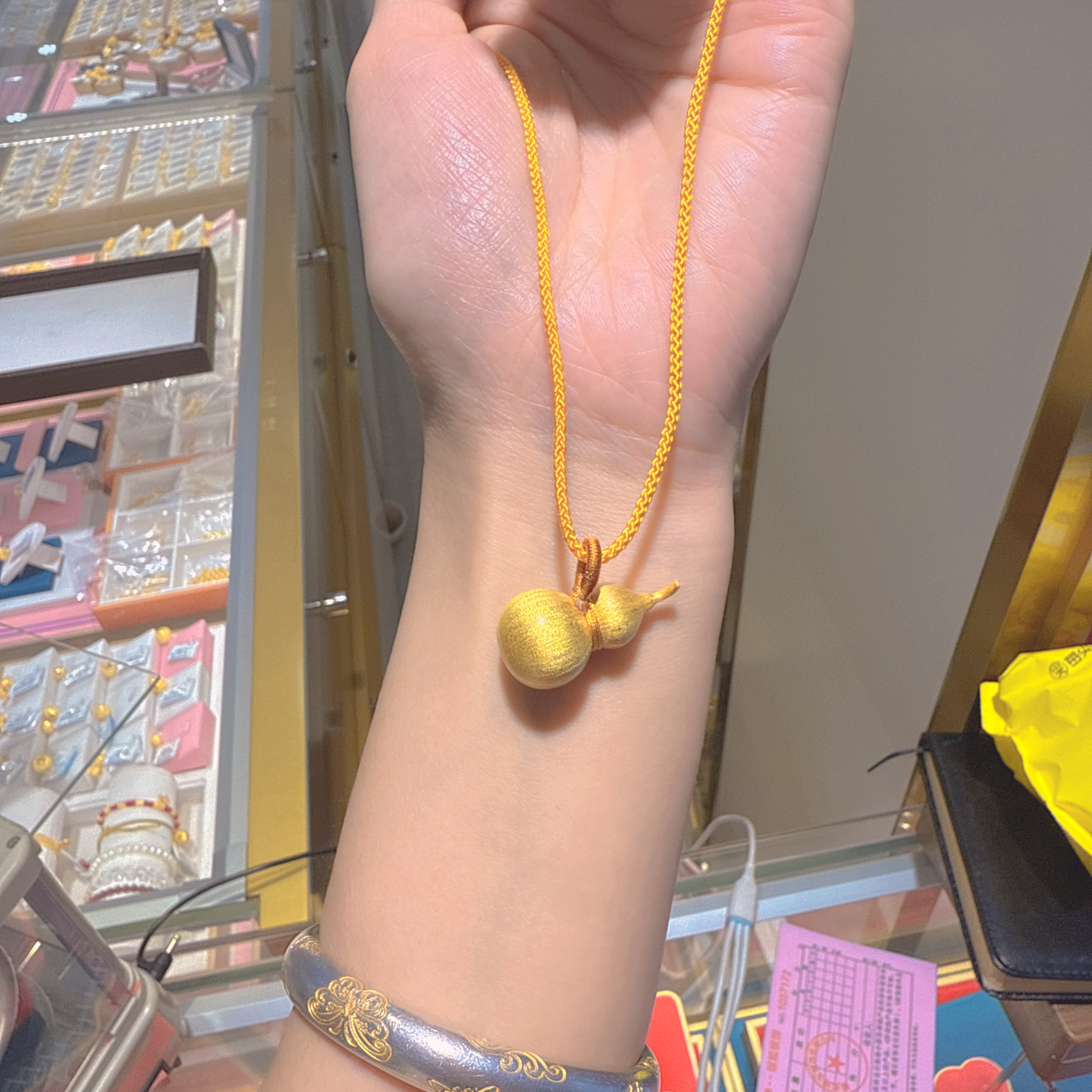 吊坠足银 足银吊坠   葫芦吊坠