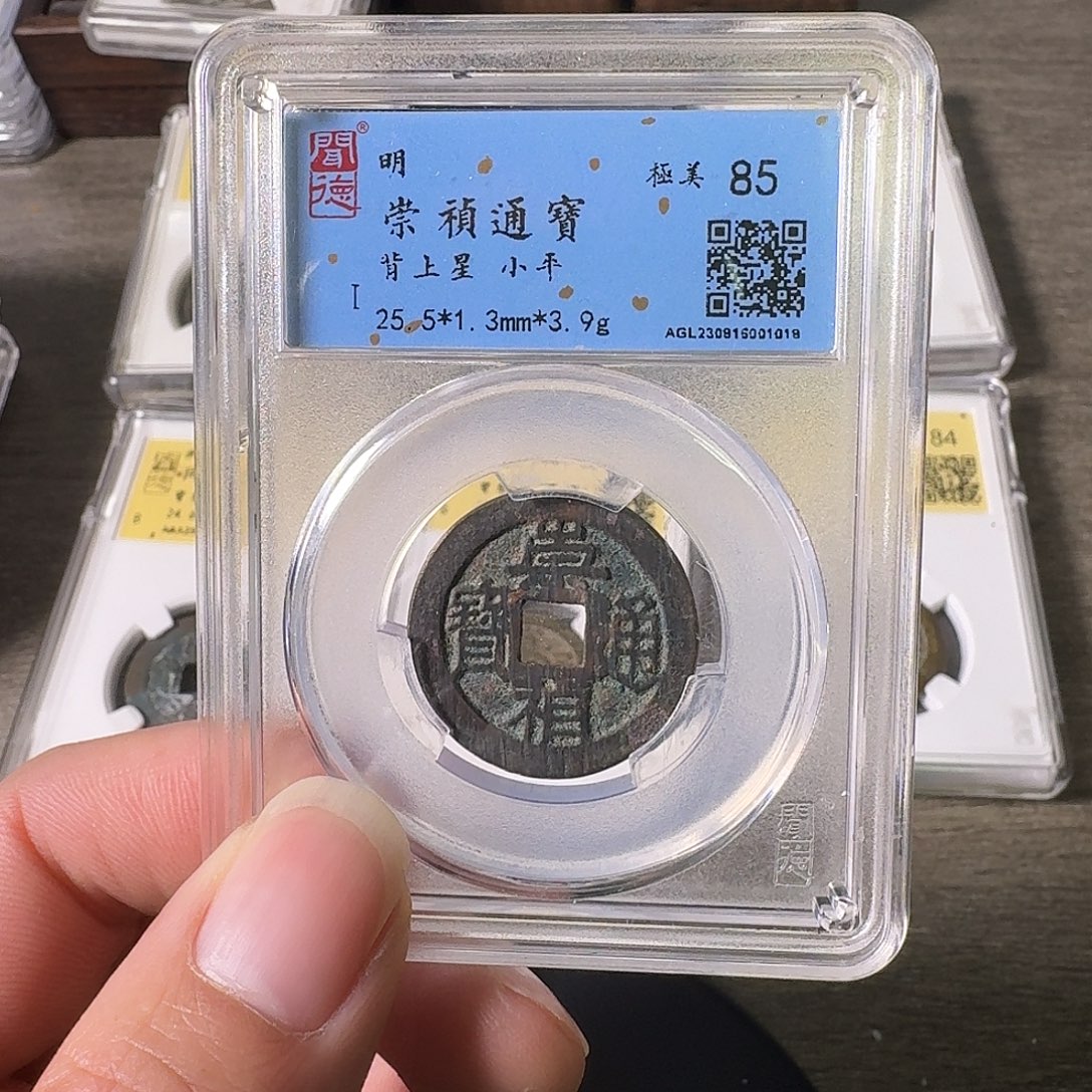 铜A闻博文化崇祯通宝