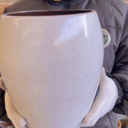 紫砂花盆高27口20————-