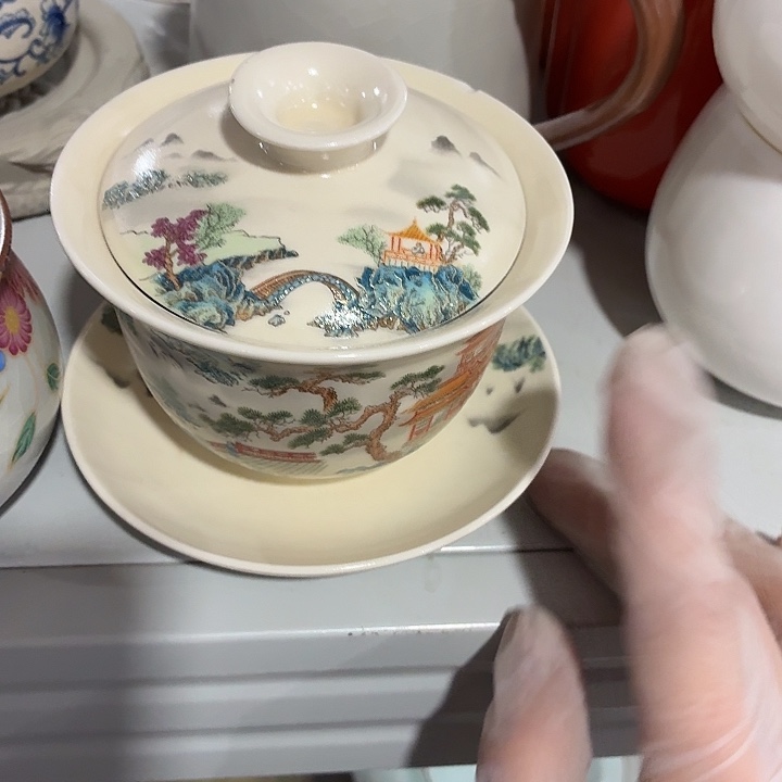 茶具微暇，介意勿拍