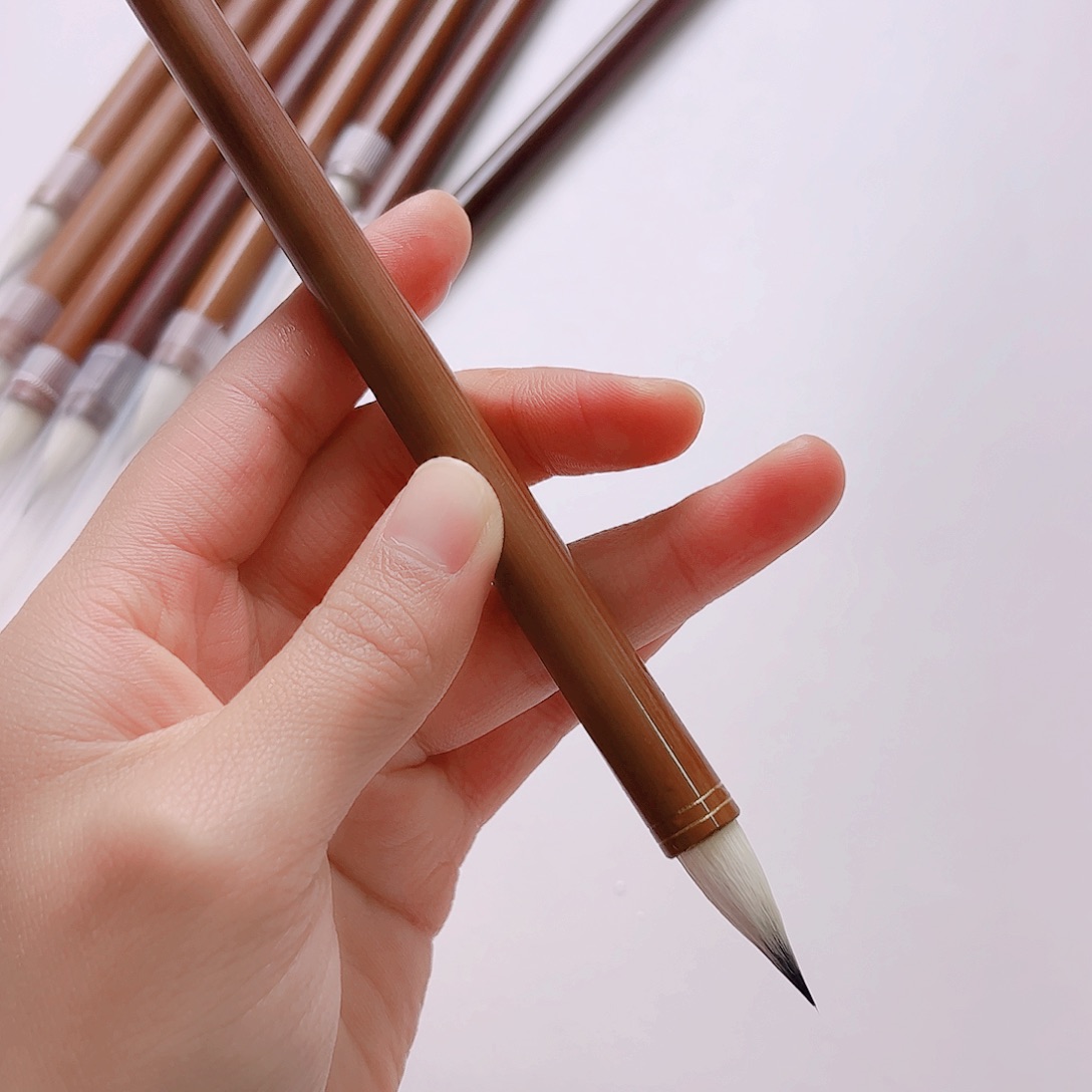 烤红竹紫羊缠纸鸡距笔一支