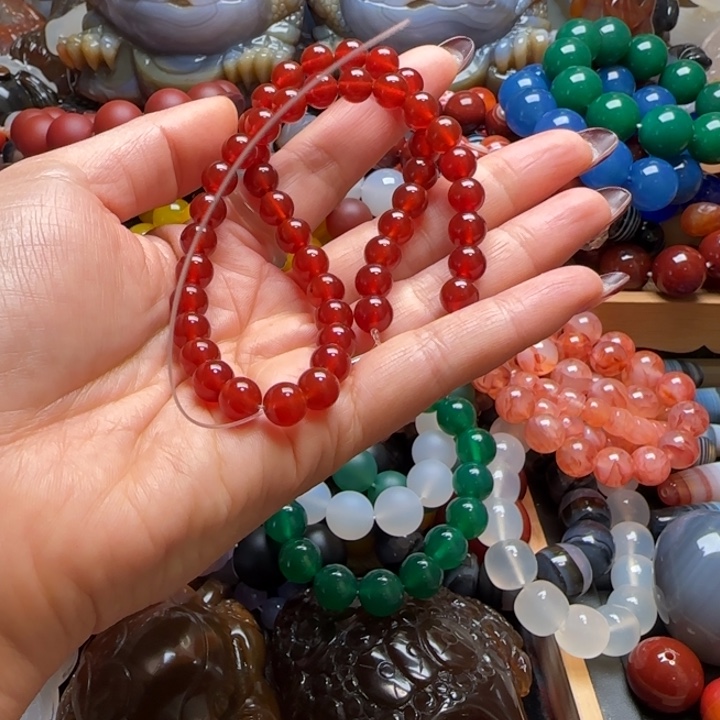 兵***人玛瑙/玉髓未镶嵌珠宝奇石