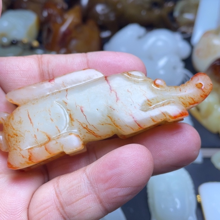和田玉吊坠(不含链)未镶嵌