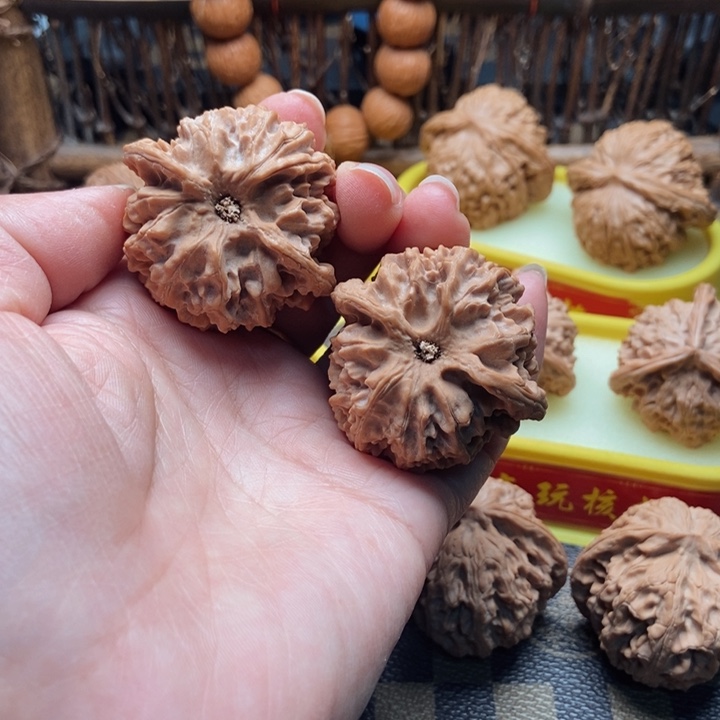 文玩核桃把件S****檬42苹果园