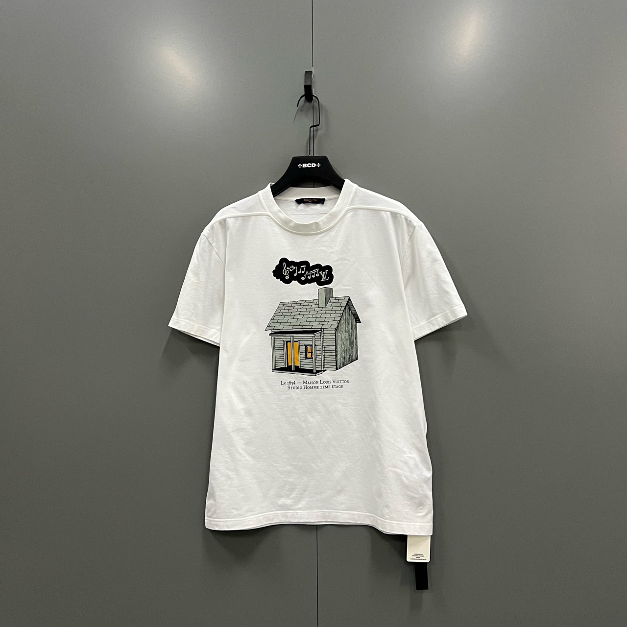 95新 LouisVuitton/路易威登 （cc）胸前房子印花L码/95新014895