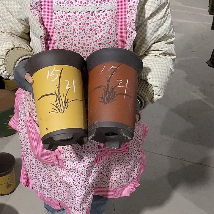 紫砂花盆紫砂花盆