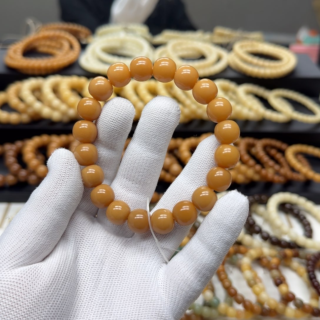 酒***下手串菩提根/象牙果11×12 胖苹果 11年 精工