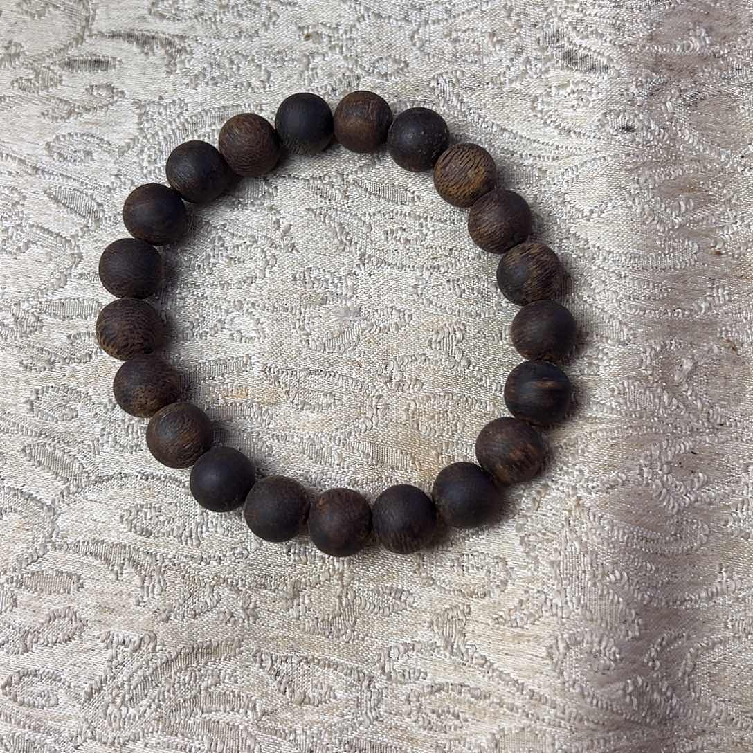 沉香手串用****51.0紫奇沉水多样性发一沉香手串