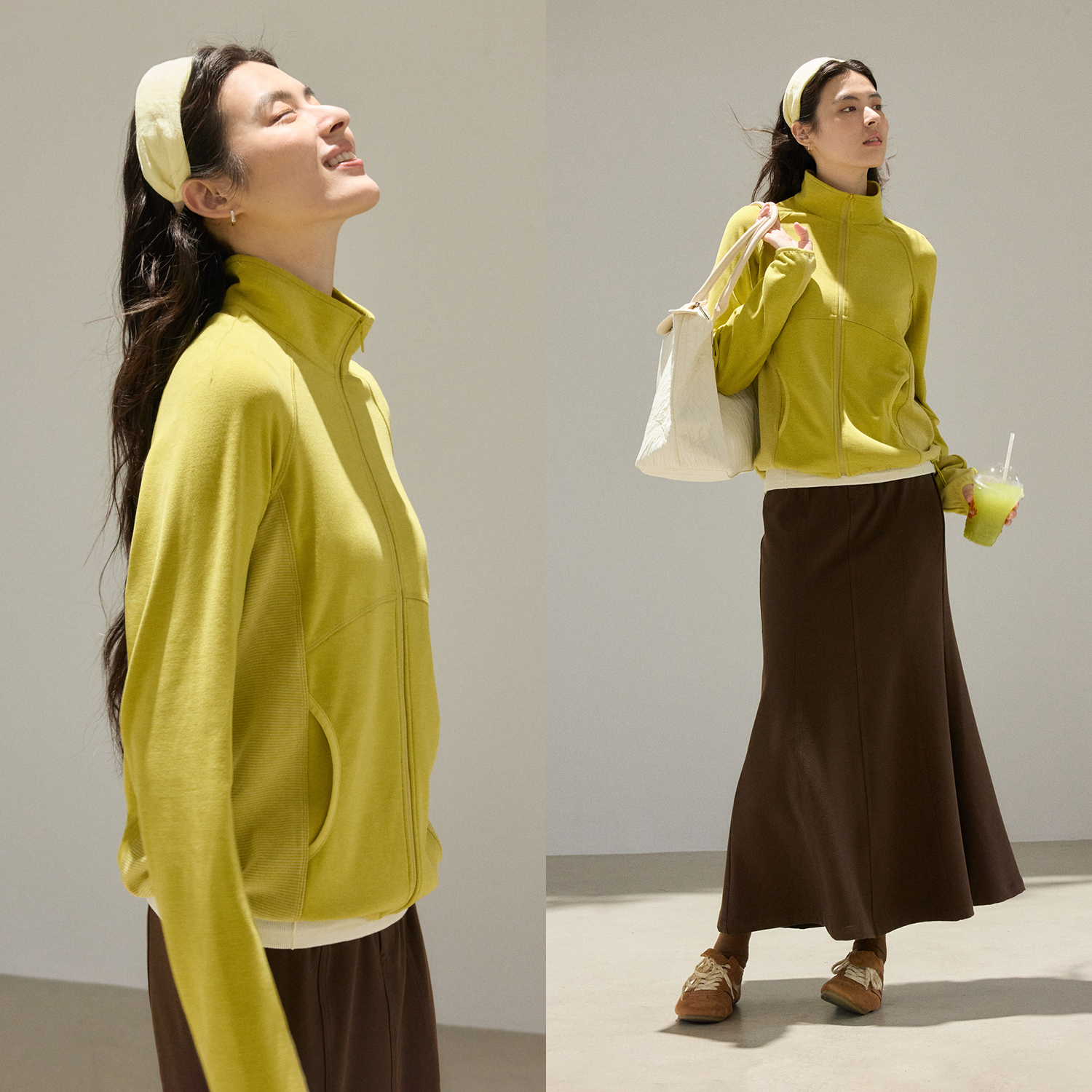 【秋冬新品】SPLAN 简约舒适柔软立领防风休闲外套25149