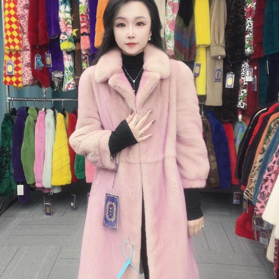 貂皮大衣时尚潮流