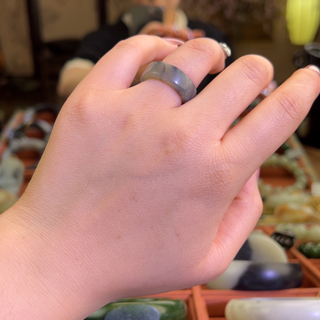 和田玉（子料）未镶嵌戒指