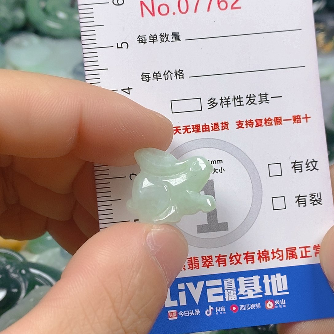 翡翠颈饰未镶嵌天然翡翠