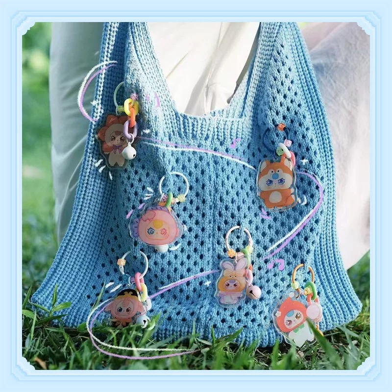 颜色【直播代拆 拆开不退不换】娃三岁挂件钥匙扣系列盲盒05