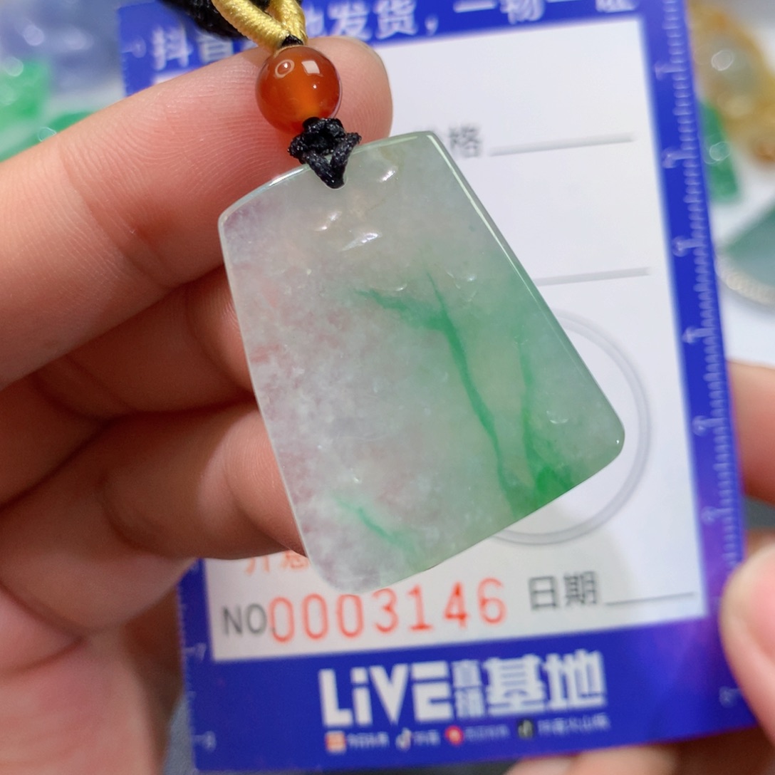 翡翠未镶嵌颈饰288