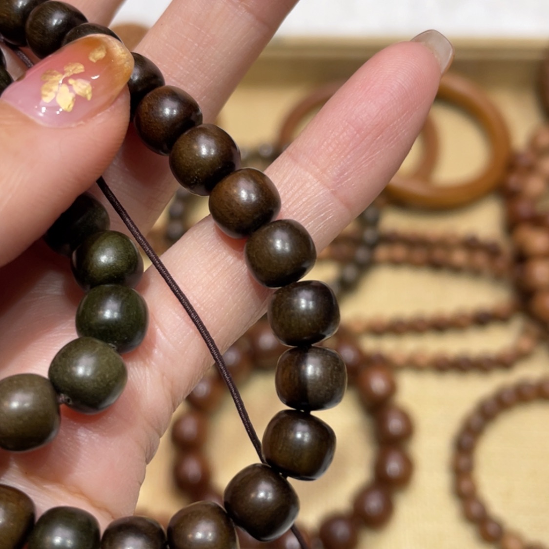 【闪购商品】檀香木手串/手链?*阴沉