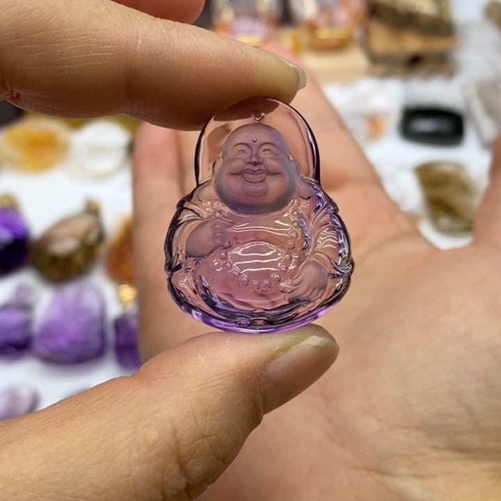 水晶颈饰未镶嵌美**来定制