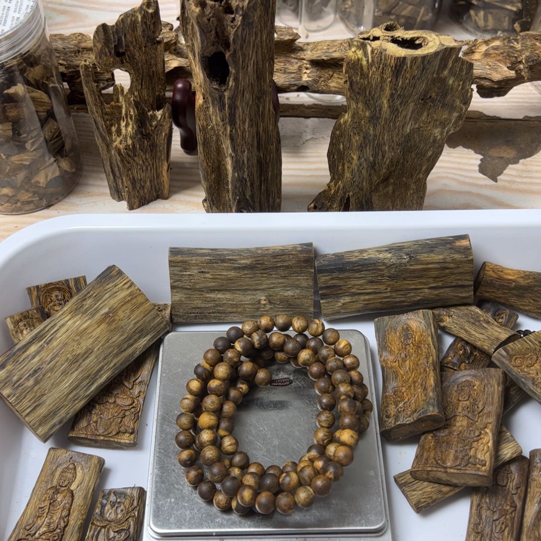 沉香沉香碎屑26克花多