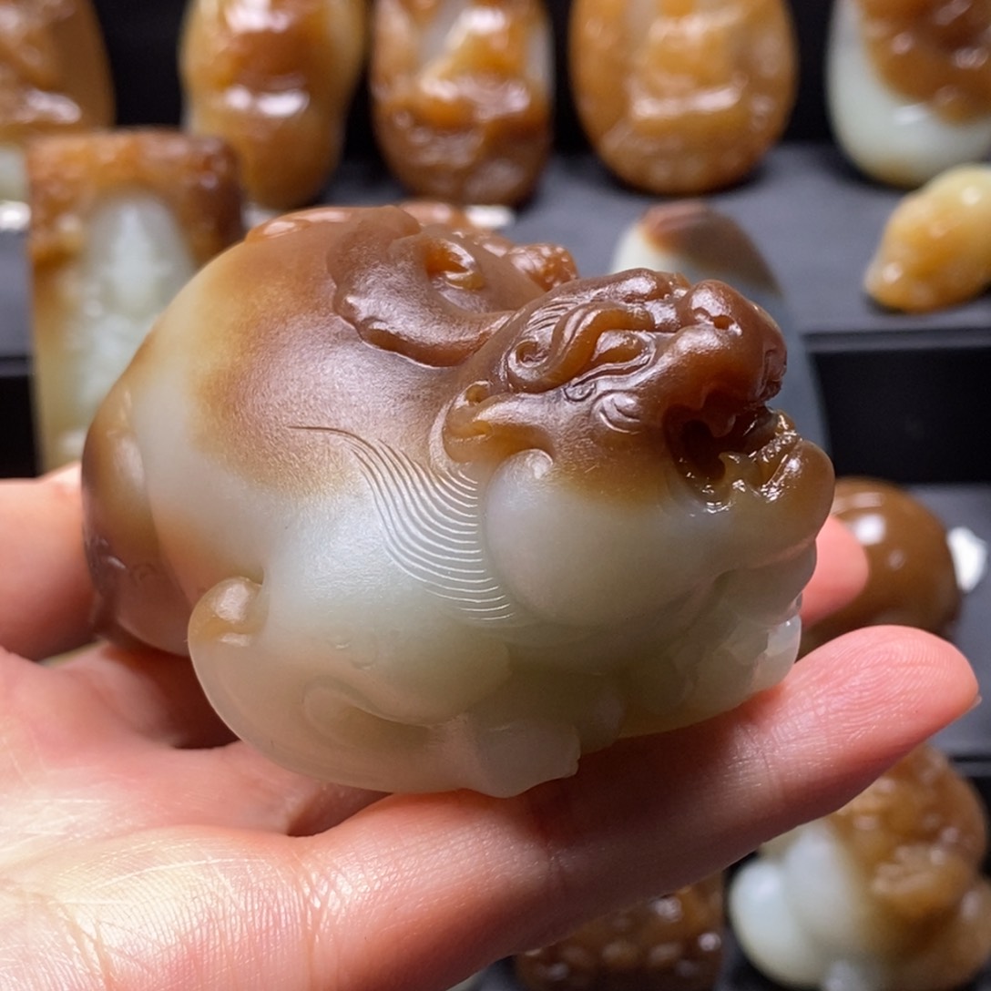 和田玉把件未镶嵌