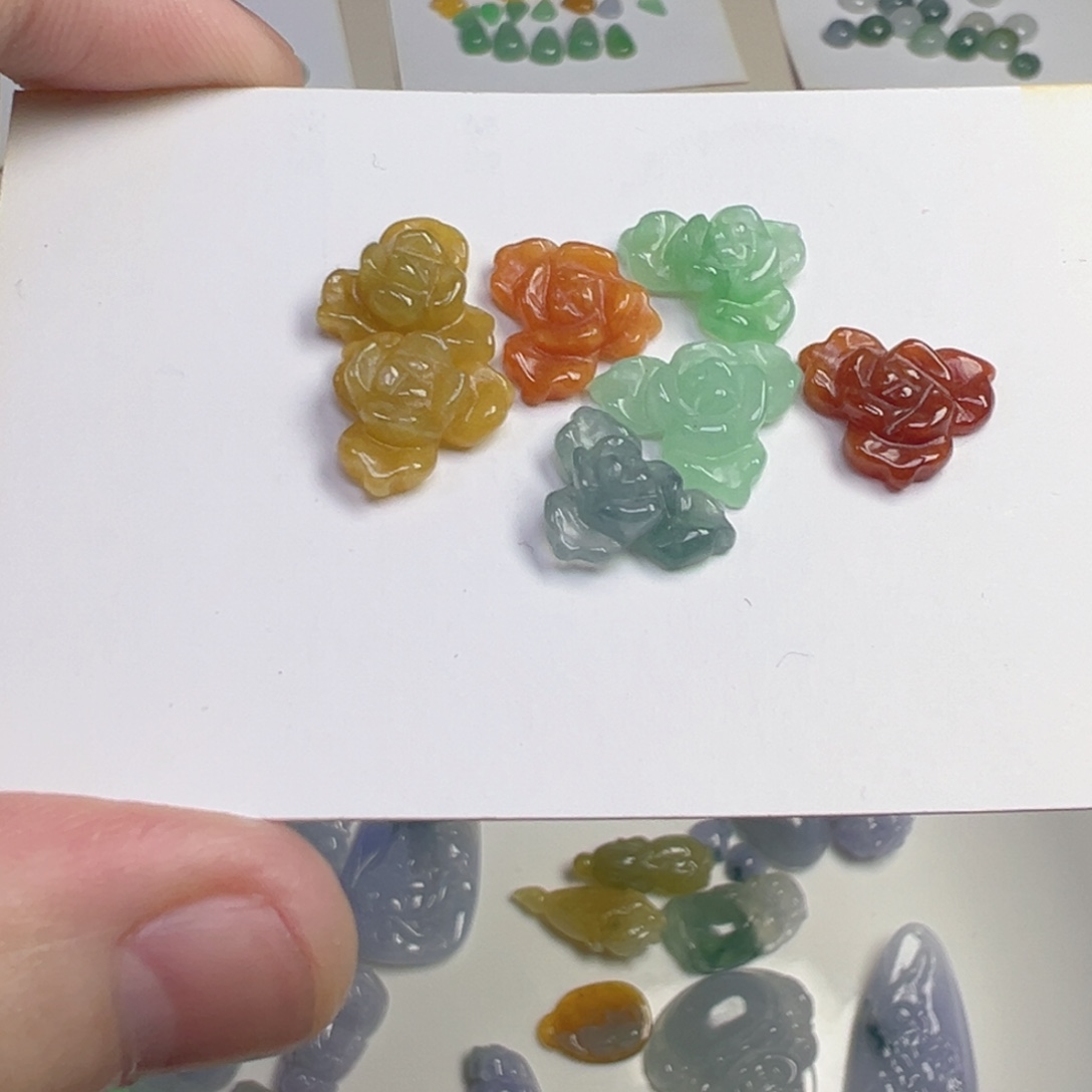 翡翠散珠翡翠花花