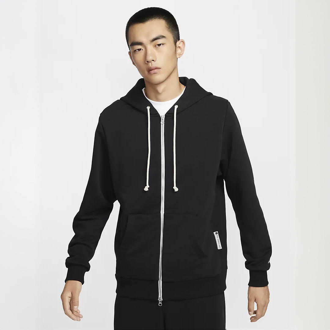 NIKE/耐克【商场同款】男子速干全长拉链运动篮球连帽衫FZ0223010
