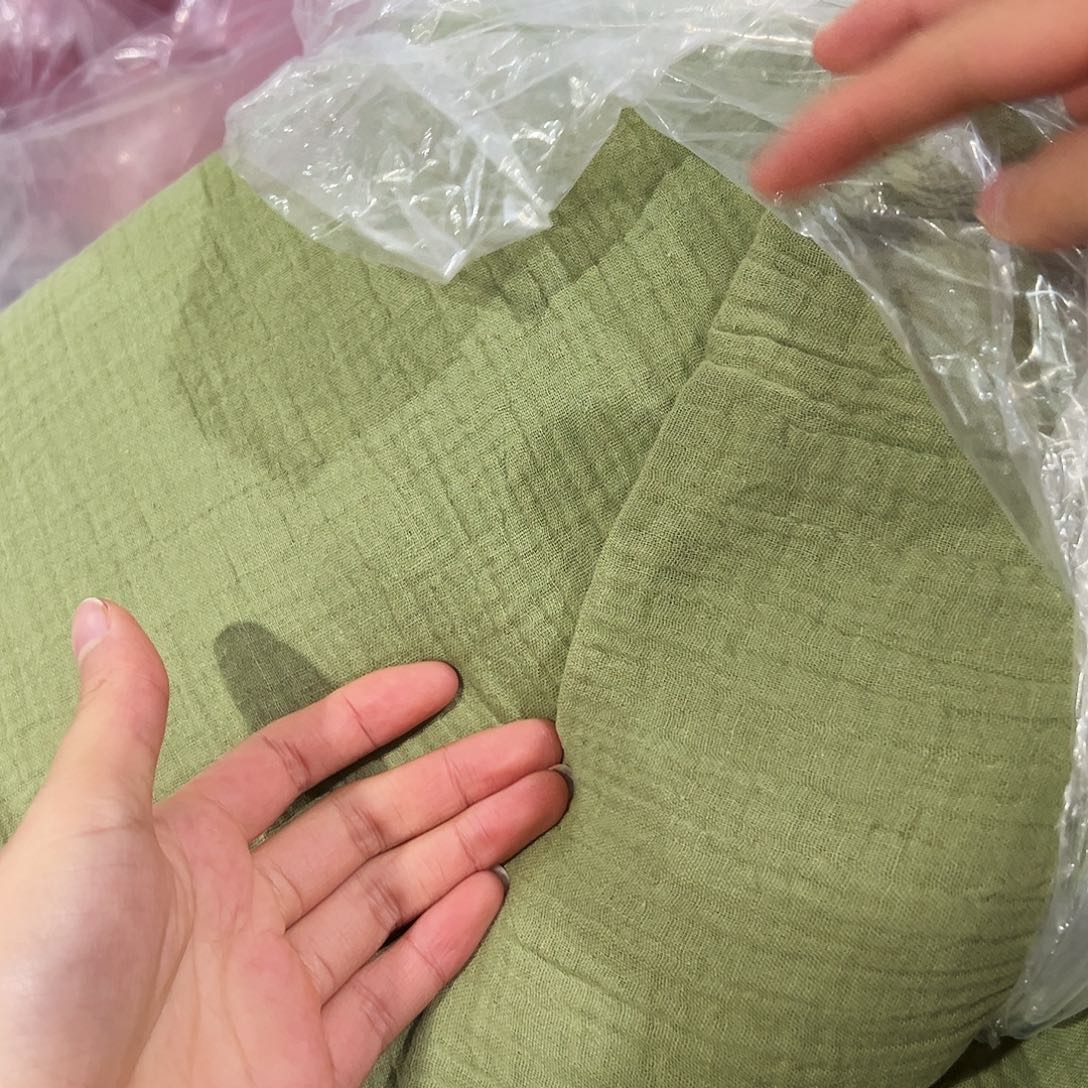 棉一米价1.4米宽皱皱纱板子