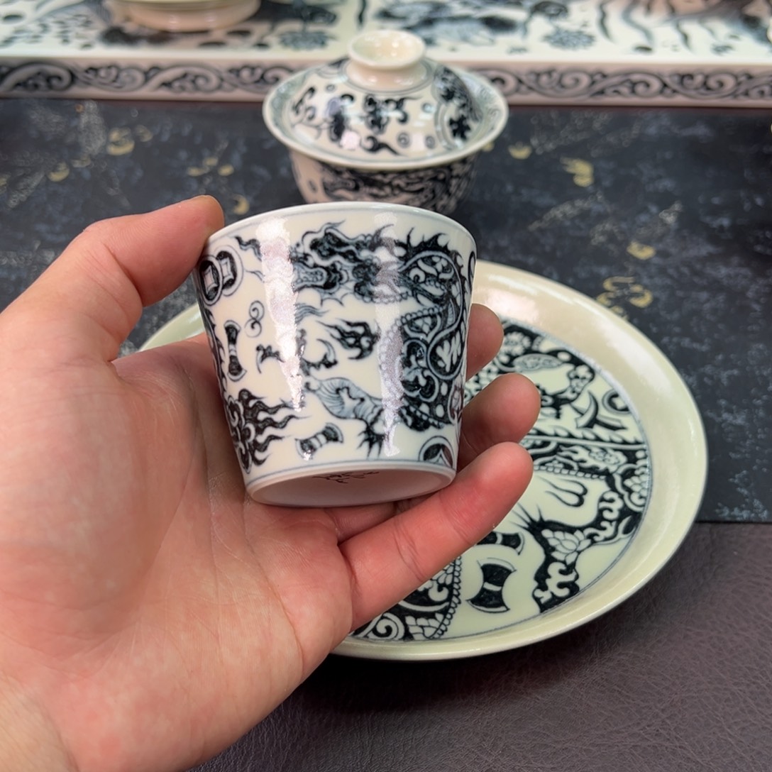 陶景德镇手工手绘陶瓷