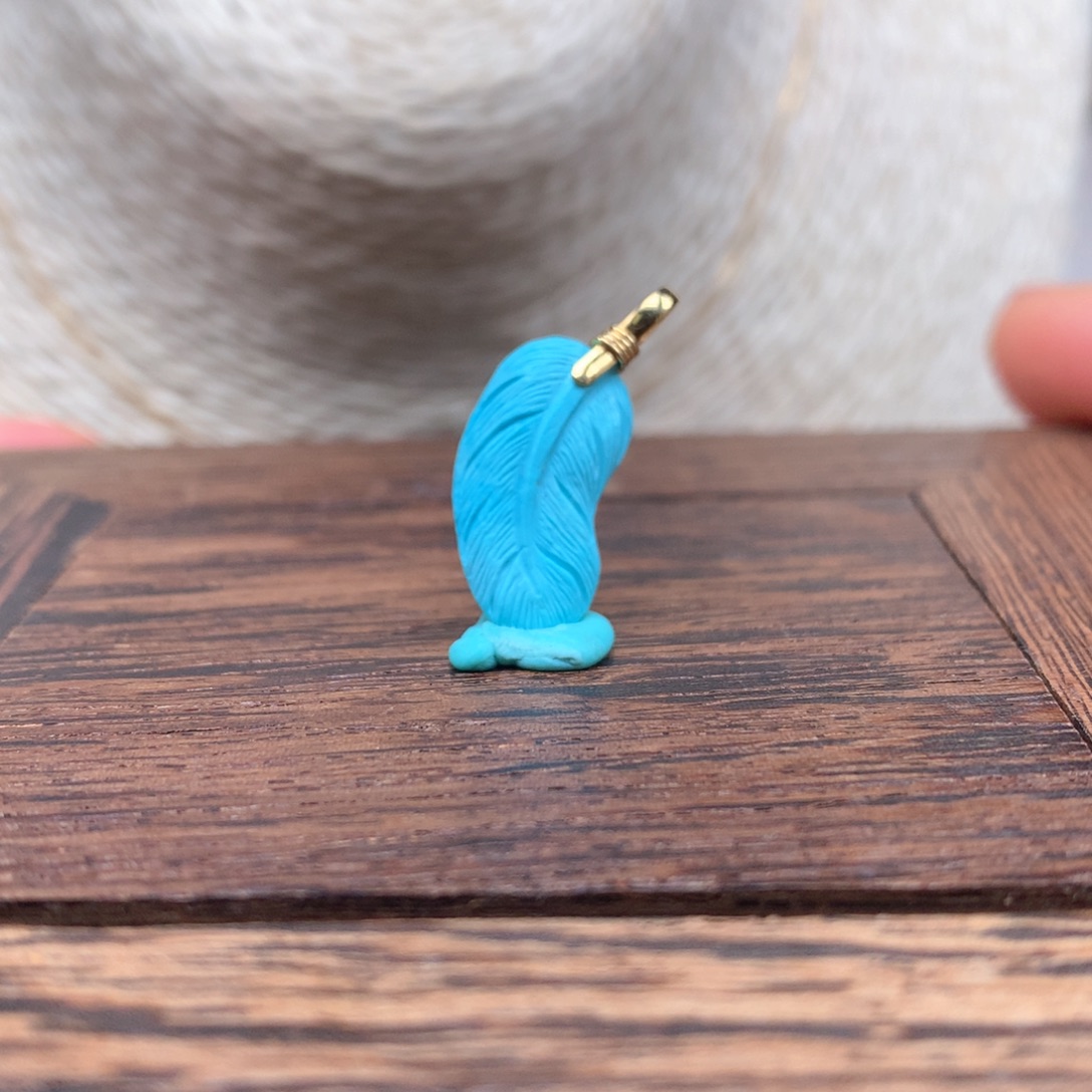 绿松石18K金镶嵌绿松石