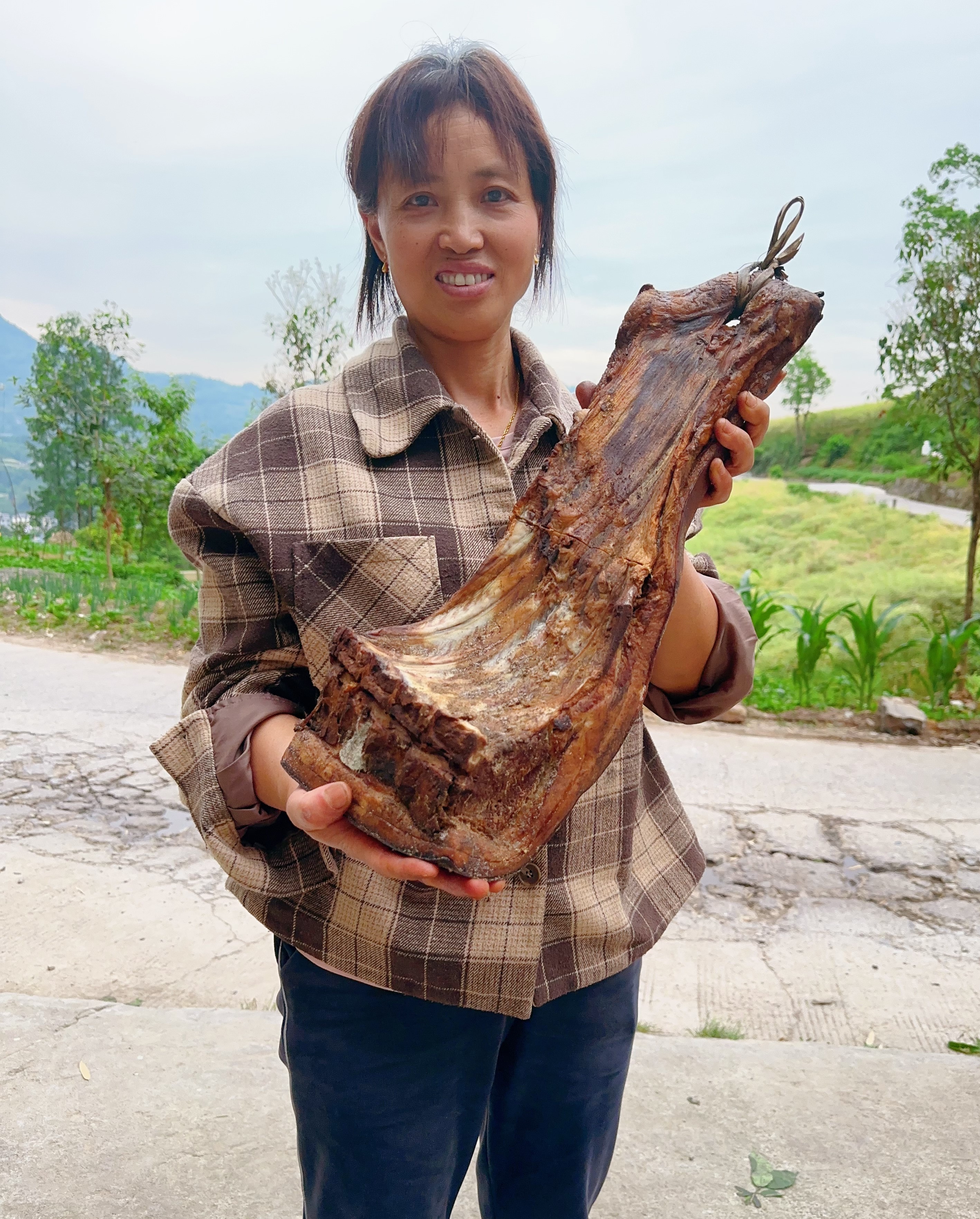 【直播现称2】农家粮食猪土家风味老腊肉特产柴火烟熏腊肉