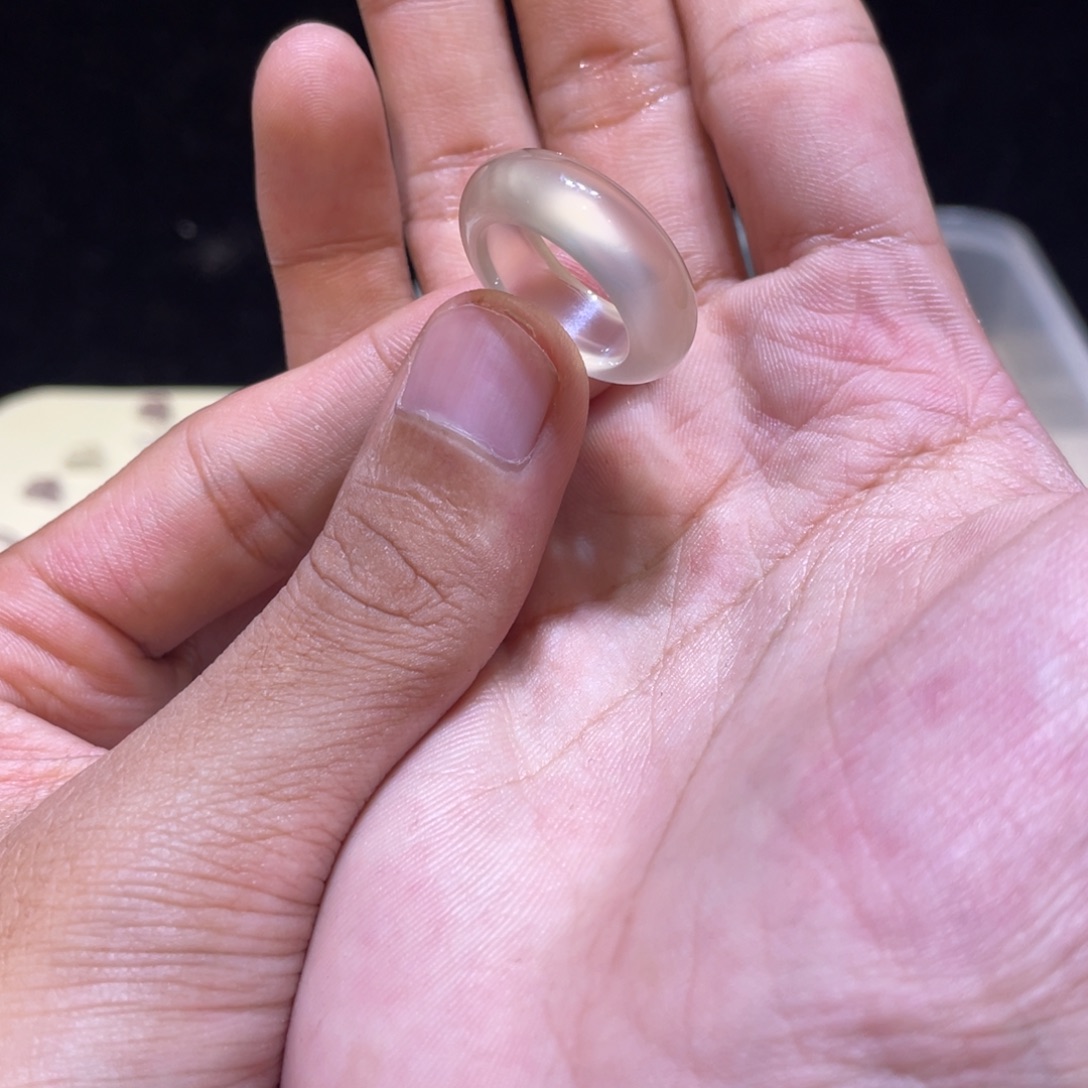 玛瑙/玉髓未镶嵌戒指72号港13