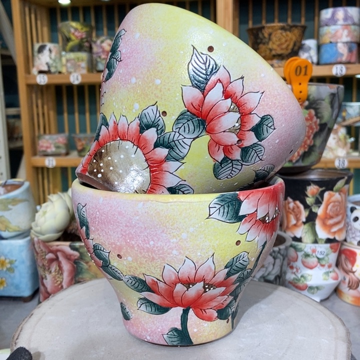 红陶景德镇艺术手绘作品展览