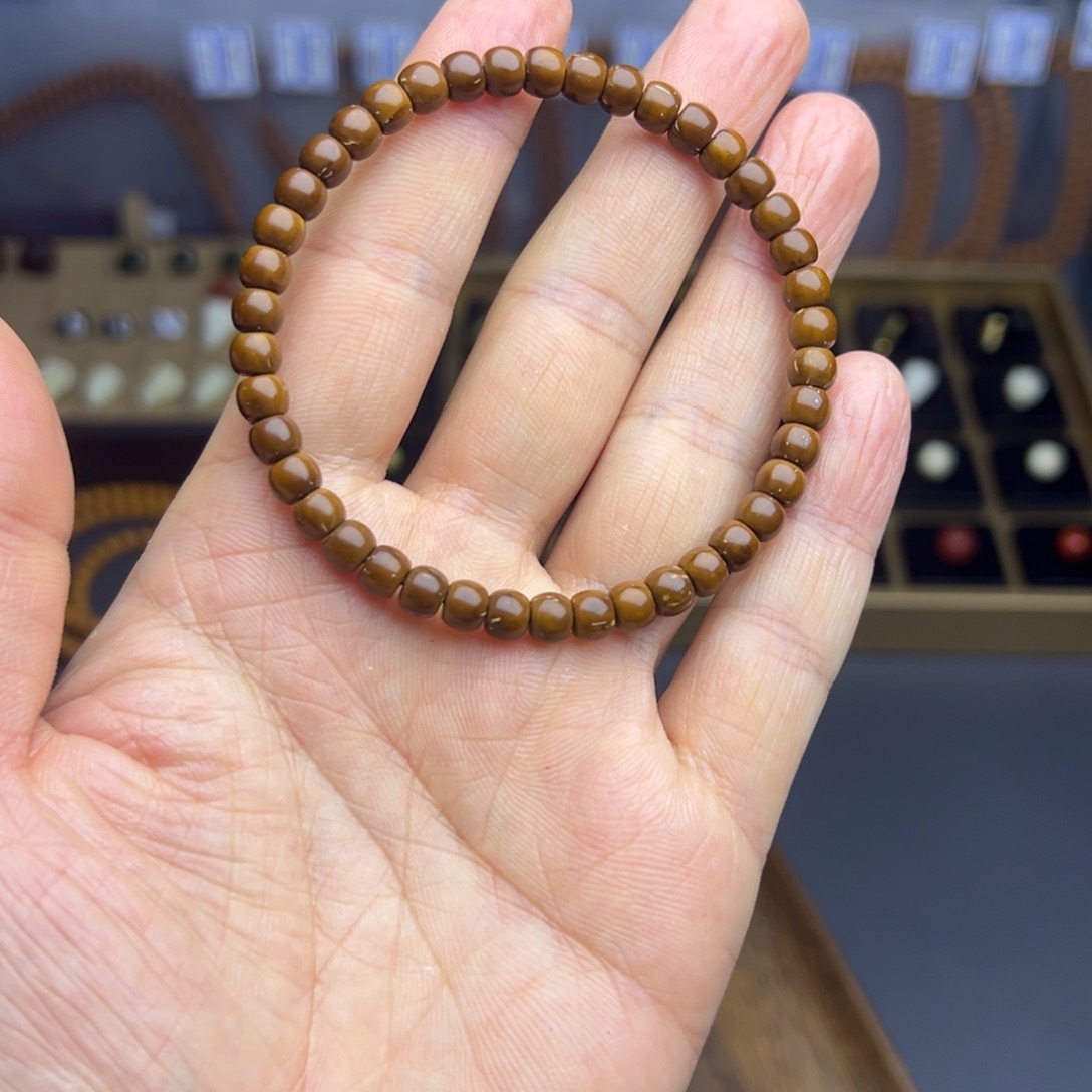 美****手串紫金鼠6mm鼠尖