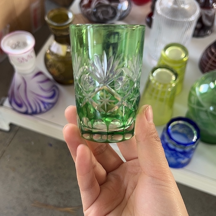 水晶玻璃手柄款微瑕一个