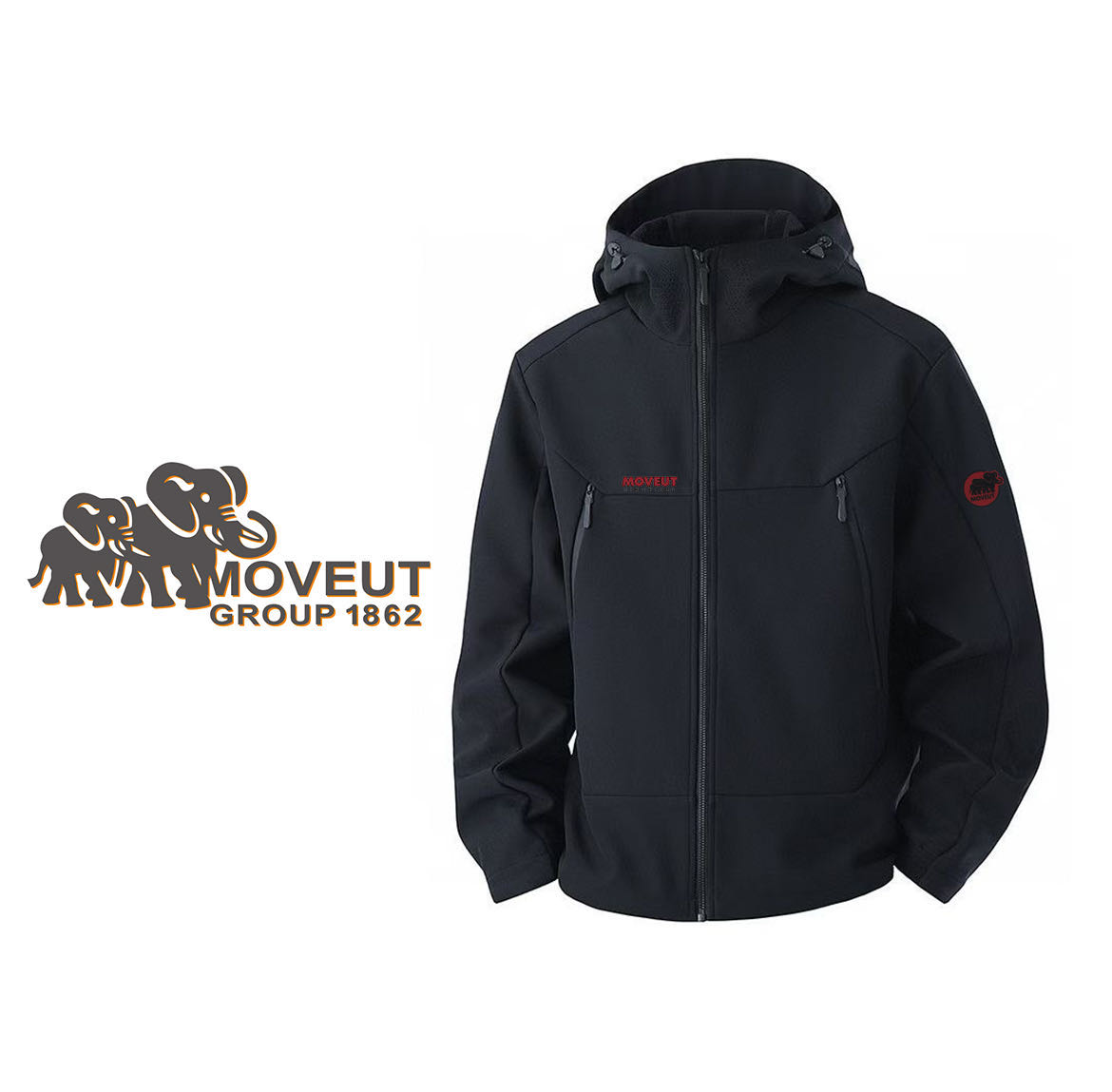 25新新款时尚百搭情侣高端户探险外软壳冲锋衣6768