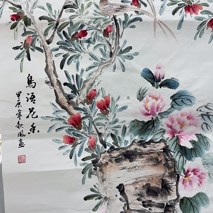国画手绘国画作品
