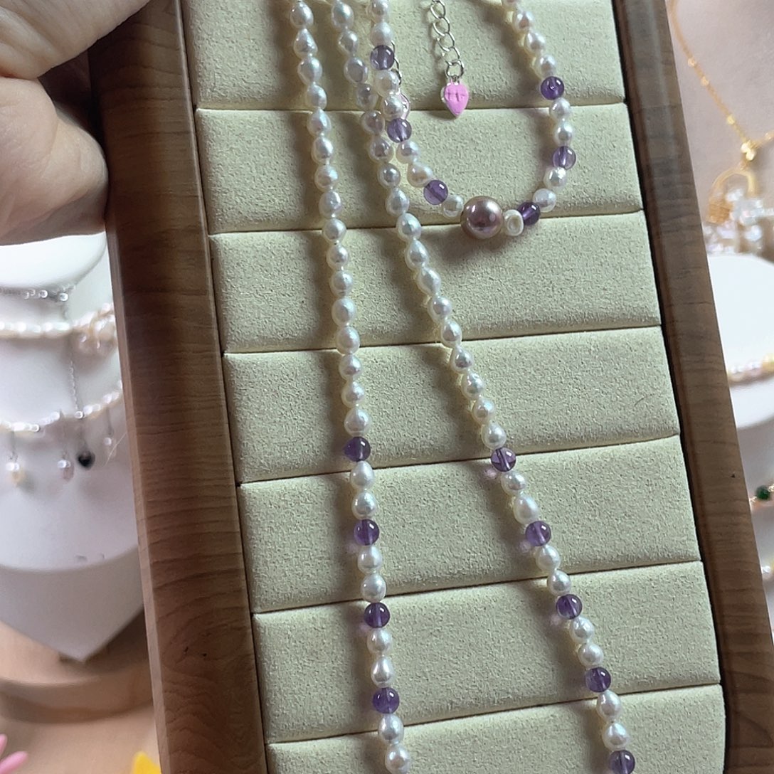 未镶嵌淡水珍珠胸饰