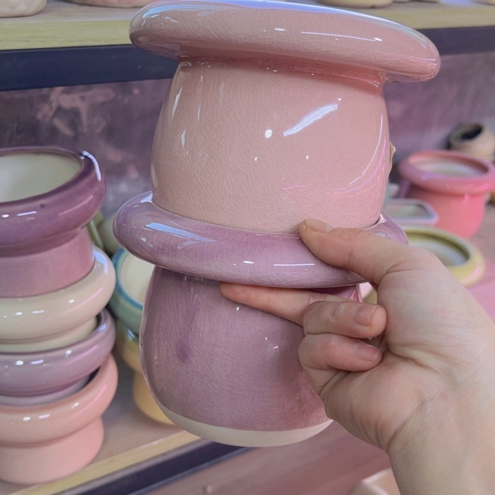 陶瓷花盆当场凑满12包邮