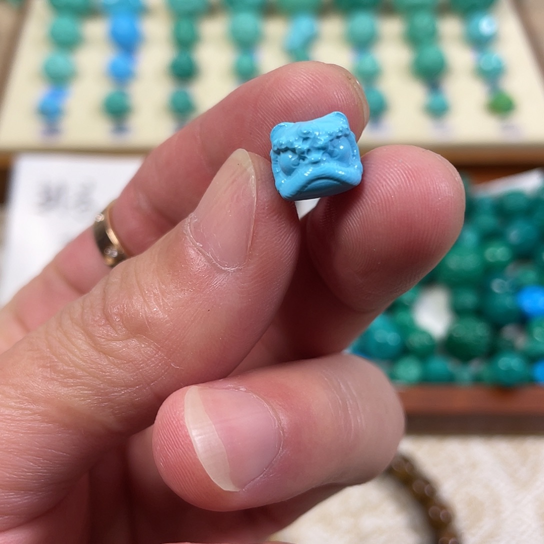 手工雕刻配饰配珠尺寸10