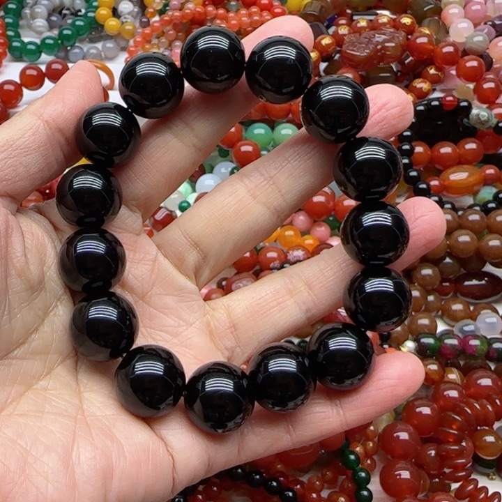 玛瑙/玉髓手链合金