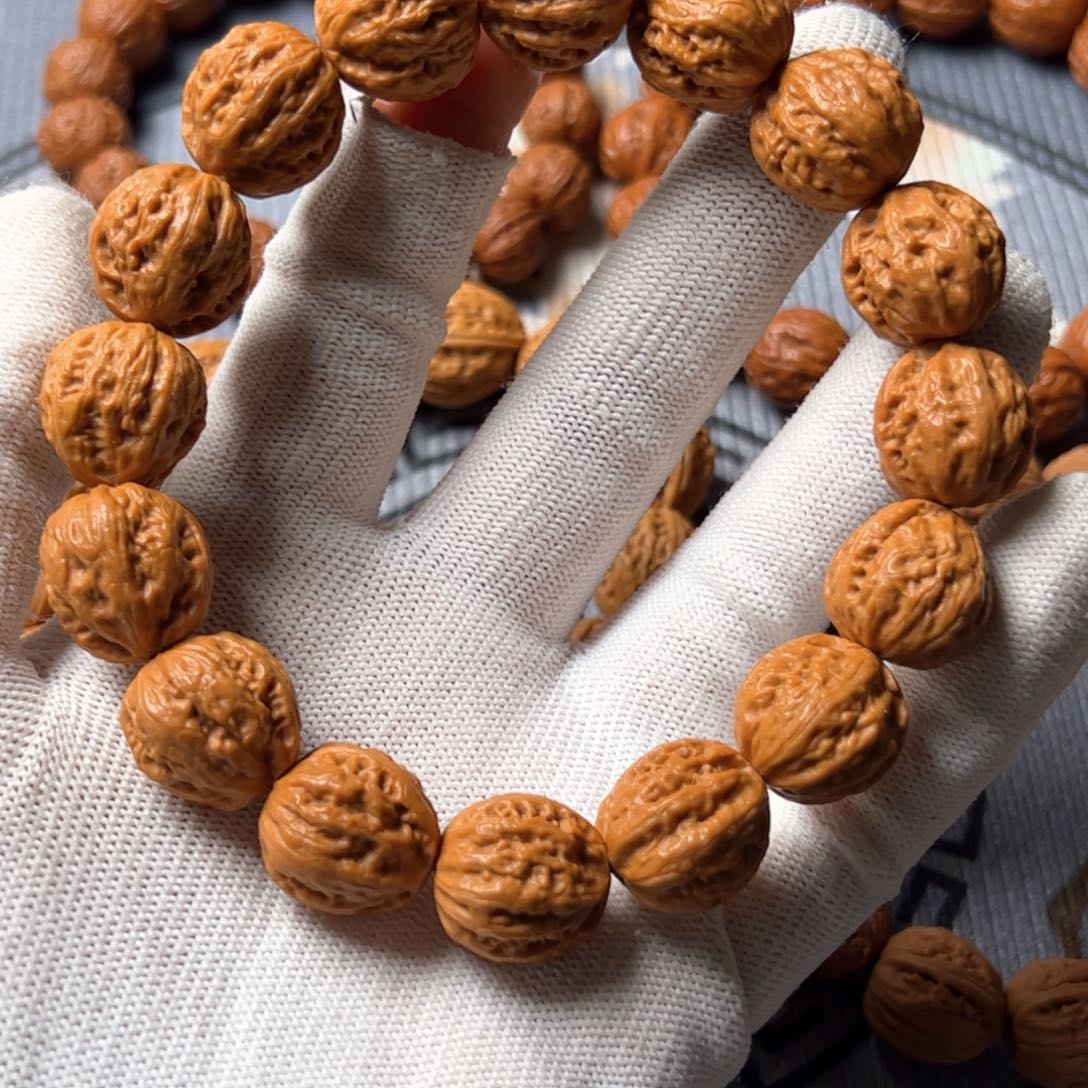 文玩核桃手串1.6粗筋八棱