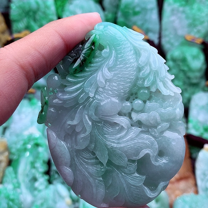 翡翠吊坠(不含链)未镶嵌