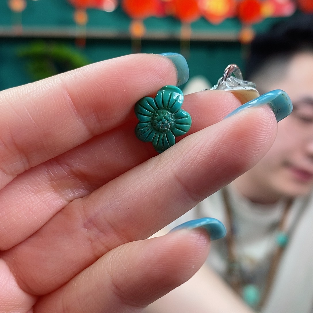 绿松石珠宝奇石未镶嵌