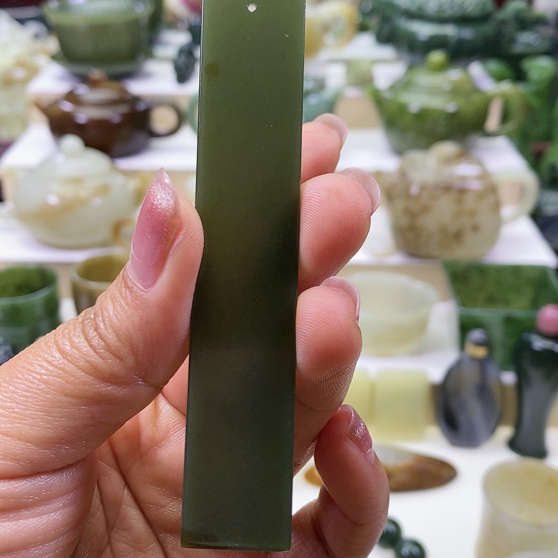 和田玉书签未镶嵌